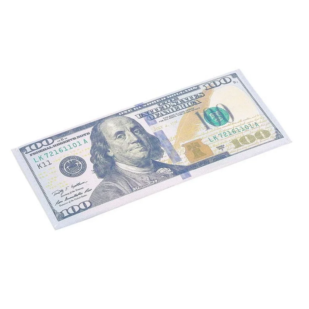 Hundred Dollar Wallet $100 Bill Print- Bi-Fold Style - NWT - Gift Idea
